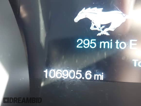 2014 Ford Mustang Premium with VIN 1ZVBP8AM1E5203717, listed as a IAAI auction lot 43550488 with 106,905 mi miles and . Bid and sale history available at DreamBid. Image 15.