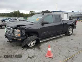 2015 Chevrolet Silverado 1500 LT with VIN 1GCVKREC5FZ430778, listed as a Copart auction lot 82282625 with 205,801 mi miles and Salvage title. Bid and sale history available at DreamBid. Image 1.