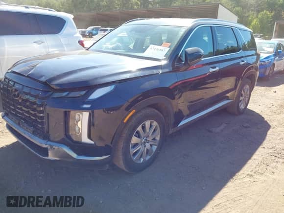 2024 Hyundai Palisade SEL with VIN KM8R24GE8RU794385, listed as a IAAI auction lot 43476587 with 37,545 mi miles and . Bid and sale history available at DreamBid. Image 2.