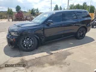 2022 Dodge Durango GT Plus with VIN 1C4RDJDG4NC134461, listed as a Copart auction lot 71396335 with 86,981 mi miles and Salvage title. Bid and sale history available at DreamBid. Image 1.