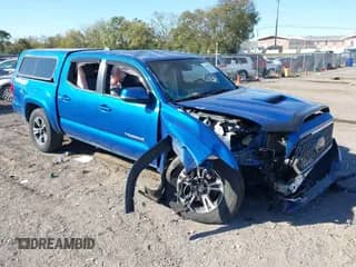2018 Toyota Tacoma SR with VIN 3TMCZ5AN6JM157248, listed as a IAAI auction lot 43500126 with 91,765 mi miles and . Bid and sale history available at DreamBid. Image 1.