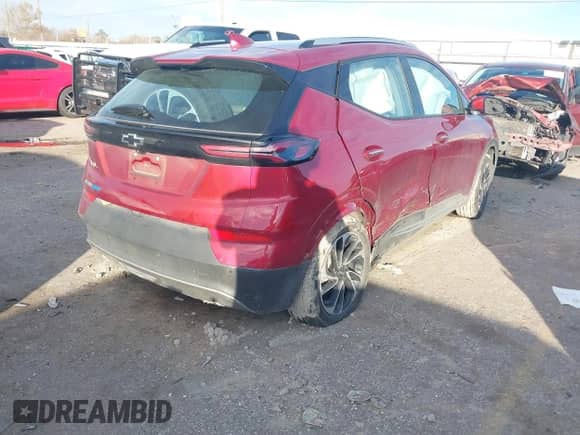 2023 Chevrolet Bolt EUV Premier с VIN 1G1FZ6S03P4148798, выставлен на аукционе IAAI как лот 41344621 с пробегом 5 493 миль миль и . История ставок и продаж доступна на DreamBid. Изображение 4.