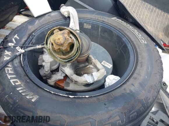 2022 Chevrolet Colorado 4WD Work Truck with VIN 1GCGTBEN0N1136281, listed as a IAAI auction lot 42258405 with 56,863 mi miles and . Bid and sale history available at DreamBid. Image 18.