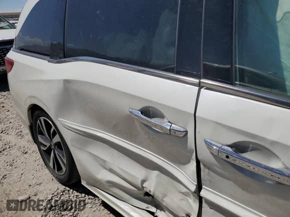 2018 Honda Odyssey Elite with VIN 5FNRL6H94JB035597, listed as a Copart auction lot 66160925 with Not provided miles and Salvage title. Bid and sale history available at DreamBid. Image 11.