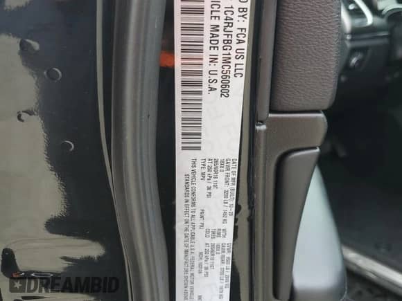 2021 Jeep Grand Cherokee 80th Anniversary с VIN 1C4RJFBG1MC560602, выставлен на аукционе Copart как лот 66500185 с пробегом 44 859 миль миль и Списание • Salvage title. История ставок и продаж доступна на DreamBid. Изображение 13.