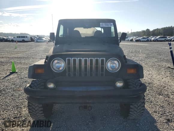 1997 Jeep Wrangler SE with VIN 1J4FY29P4VP542595, listed as a Copart auction lot 81705575 with 177,280 mi miles and Clean title. Bid and sale history available at DreamBid. Image 5.