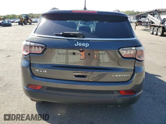 2018 Jeep Compass Limited с VIN 3C4NJDCB6JT177793, выставлен на аукционе Copart как лот 84464755 с пробегом 79 481 миль миль и Списание • Salvage title. История ставок и продаж доступна на DreamBid. Изображение 6.