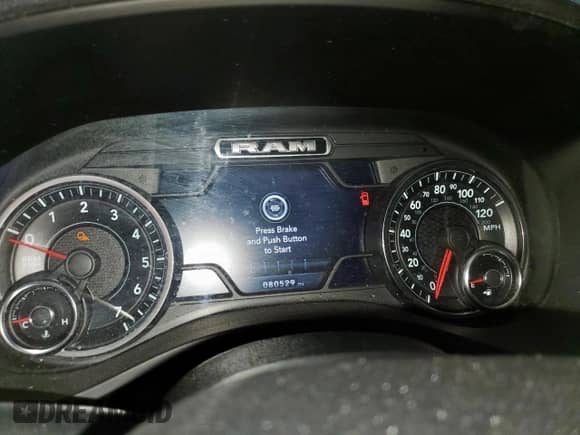 2019 Ram 1500 Laramie с VIN 1C6RREJT9KN506863, выставлен на аукционе Copart как лот 69369265 с пробегом 80 529 миль миль и Списание • Salvage title. История ставок и продаж доступна на DreamBid. Изображение 9.