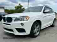 2013 BMW X3 xDrive28i with VIN 5UXWX9C5XD0A11984, listed as a Copart auction lot 87126985 with 128,500 mi miles and Clean title. Bid and sale history available at DreamBid. Image 2.