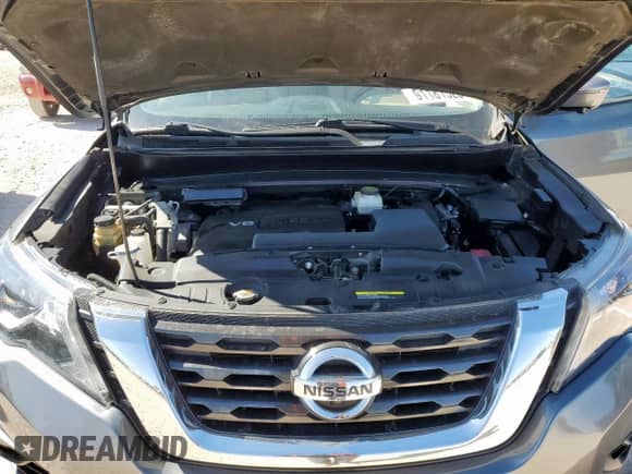 2017 Nissan Pathfinder SV z VIN 5N1DR2MMXHC603818, wystawiony jako Copart lot #91181525 z przebiegiem 128 277 mil mil oraz Czysty tytuł • Clean title. Historia ofert i sprzedaży dostępna na DreamBid. Obrazek 12.