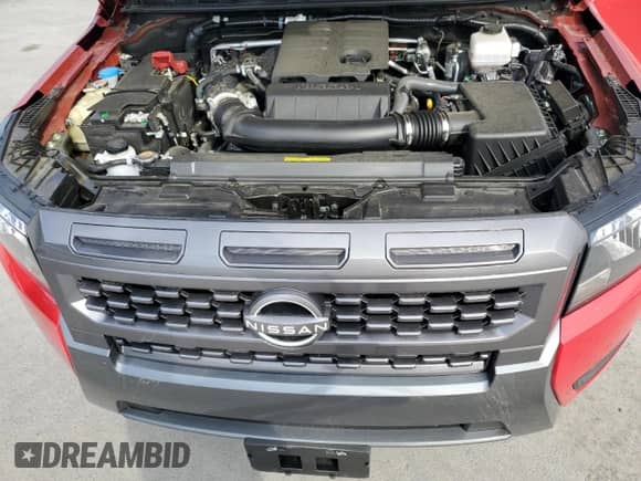 2025 Nissan Frontier SV with VIN 1N6ED1CM9SN623859, listed as a Copart auction lot 81234315 with 4,761 mi miles and Salvage title. Bid and sale history available at DreamBid. Image 11.