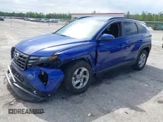 2023 Hyundai Tucson SEL with VIN 5NMJBCAE2PH230529, listed as a IAAI auction lot 42955511 with 28,176 mi miles and . Bid and sale history available at DreamBid. Image 2.