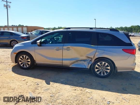 2022 Honda Odyssey EX-L с VIN 5FNRL6H74NB030632, выставлен на аукционе IAAI как лот 43092153 с пробегом 53 858 миль миль и . История ставок и продаж доступна на DreamBid. Изображение 14.