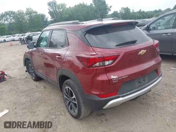 2024 Chevrolet TrailBlazer LT с VIN KL79MRSL8RB121431, выставлен на аукционе IAAI как лот 42931566 с пробегом 16 332 миль миль и . История ставок и продаж доступна на DreamBid. Изображение 3.
