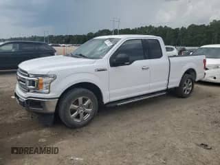 2019 Ford F-150 XL with VIN 1FTEX1CP5KKC64581, listed as a Copart auction lot 86117585 with 135,511 mi miles and Clean title. Bid and sale history available at DreamBid. Image 1.