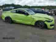 2020 Ford Mustang Shelby GT350 with VIN 1FA6P8JZXL5550966, listed as a Copart auction lot 66801535 with 28,972 mi miles and Salvage title. Bid and sale history available at DreamBid. Image 4.