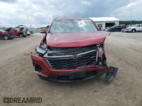 2023 Chevrolet Traverse RS с VIN 1GNEVJKW6PJ254239, выставлен на аукционе Copart как лот 58589185 с пробегом 40 062 миль миль и Списание • Salvage title. История ставок и продаж доступна на DreamBid. Изображение 5.