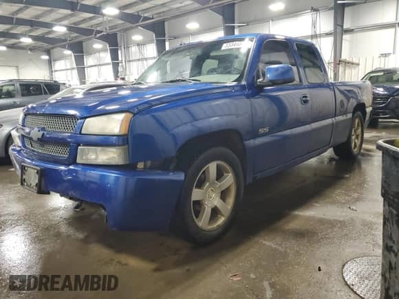 2003 Chevrolet Silverado SS с VIN 2GCEK19N131344398, выставлен на аукционе Copart как лот 53346855 с пробегом 165 499 миль миль и Списание • Salvage title. История ставок и продаж доступна на DreamBid. Изображение 1.