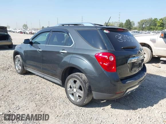 2014 Chevrolet Equinox LTZ with VIN 2GNALDEK4E6300563, listed as a IAAI auction lot 43179630 with 131,351 mi miles and . Bid and sale history available at DreamBid. Image 3.