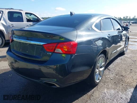 2015 Chevrolet Impala LTZ with VIN 2G1165S34F9130927, listed as a IAAI auction lot 42796398 with 151,694 mi miles and . Bid and sale history available at DreamBid. Image 4.