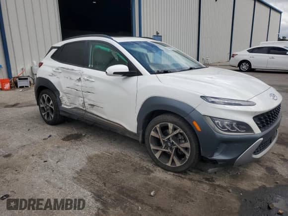 2022 Hyundai Kona Limited с VIN KM8K53A33NU922682, выставлен на аукционе Copart как лот 85652335 с пробегом 62 487 миль миль и На запчасти • Non repairable. История ставок и продаж доступна на DreamBid. Изображение 4.