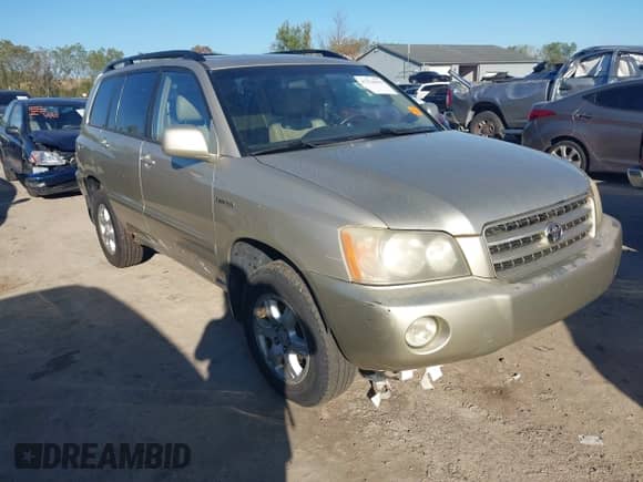 2003 Toyota Highlander с VIN JTEHF21A130112455, выставлен на аукционе IAAI как лот 43324619 с пробегом 173 254 миль миль и . История ставок и продаж доступна на DreamBid. Изображение 1.