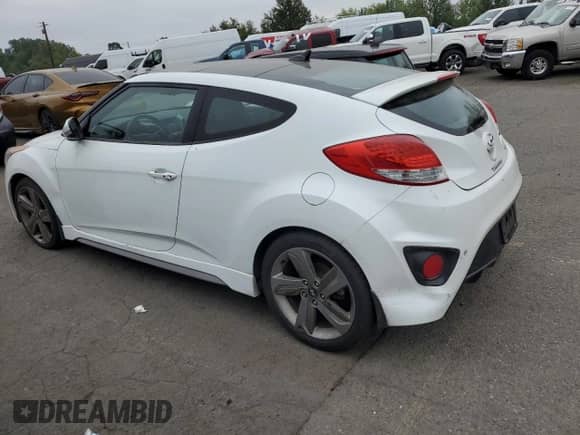 2014 Hyundai Veloster Turbo R-Spec с VIN KMHTC6AE5EU210025, выставлен на аукционе Copart как лот 80488535 с пробегом 149 334 миль миль и Чистый • Clean title. История ставок и продаж доступна на DreamBid. Изображение 2.