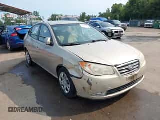 2009 Hyundai Elantra GLS with VIN KMHDU46D29U811355, listed as a IAAI auction lot 43161040 with 147,688 mi miles and . Bid and sale history available at DreamBid. Image 1.