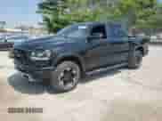 2022 Ram 1500 Rebel z VIN 1C6SRFLM7NN362506, wystawiony jako Copart lot #69181054 z przebiegiem 32 381 mil mil oraz Szkoda całkowita • Salvage title. Historia ofert i sprzedaży dostępna na DreamBid. Obrazek 1.