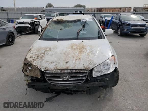 2007 Hyundai Elantra GLS with VIN KMHDU46D17U017315, listed as a Copart auction lot 71891445 with 223,474 mi miles and Salvage title. Bid and sale history available at DreamBid. Image 5.