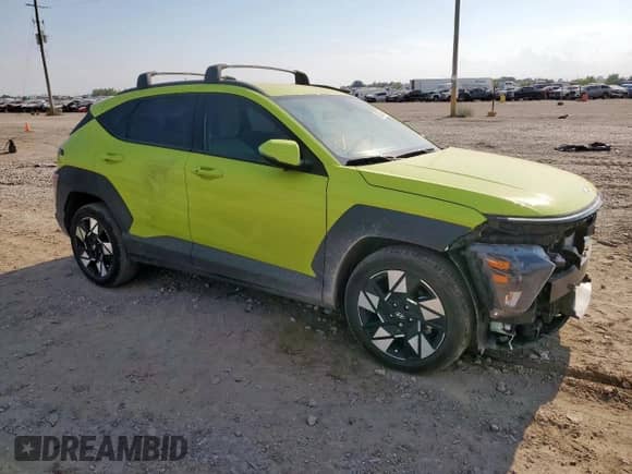 2024 Hyundai Kona SEL с VIN KM8HB3AB8RU180988, выставлен на аукционе Copart как лот 80263345 с пробегом 4 870 миль миль и Списание • Salvage title. История ставок и продаж доступна на DreamBid. Изображение 4.
