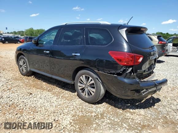 2017 Nissan Pathfinder SL with VIN 5N1DR2MN0HC678469, listed as a Copart auction lot 57672275 with 156,111 mi miles and Salvage title. Bid and sale history available at DreamBid. Image 2.
