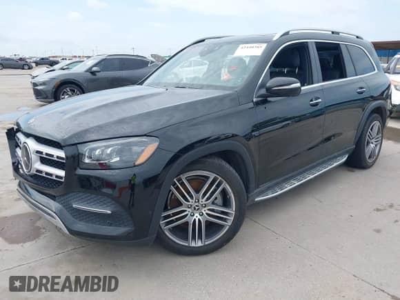 2020 Mercedes-Benz GLS 450 with VIN 4JGFF5KE7LA152530, listed as a IAAI auction lot 42440385 with 51,865 mi miles and . Bid and sale history available at DreamBid. Image 2.
