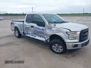 2017 Ford F-150 XL with VIN 1FTEX1C88HKD16500, listed as a IAAI auction lot 42082710 with 302,830 mi miles and . Bid and sale history available at DreamBid. Image 1.