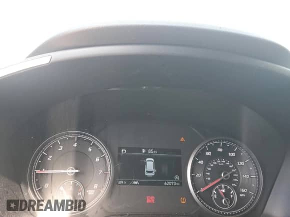 2022 Hyundai Santa Fe SEL with VIN 5NMS24AJ8NH435972, listed as a Copart auction lot 71404325 with 62,703 mi miles and Salvage title. Bid and sale history available at DreamBid. Image 9.