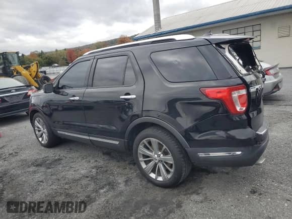 2018 Ford Explorer Limited с VIN 1FM5K8F83JGC16716, выставлен на аукционе Copart как лот 87277445 с пробегом 115 083 миль миль и Списание • Salvage title. История ставок и продаж доступна на DreamBid. Изображение 2.