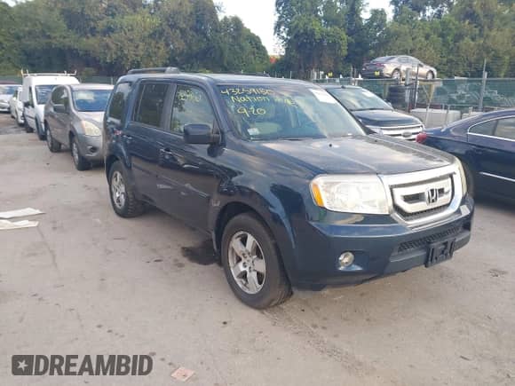 2010 Honda Pilot EX with VIN 5FNYF4H47AB026954, listed as a IAAI auction lot 43259130 with 148,709 mi miles and . Bid and sale history available at DreamBid. Image 1.