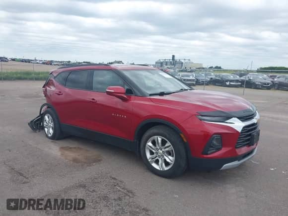 2019 Chevrolet Blazer with VIN 3GNKBGRS2KS639614, listed as a IAAI auction lot 42553503 with 82,241 mi miles and . Bid and sale history available at DreamBid. Image 1.