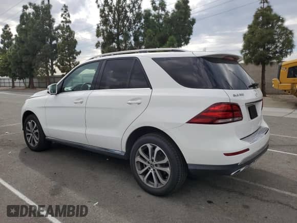 2017 Mercedes-Benz GLE 350 with VIN 4JGDA5JB1HA931796, listed as a Copart auction lot 85569215 with 96,740 mi miles and Salvage title. Bid and sale history available at DreamBid. Image 2.