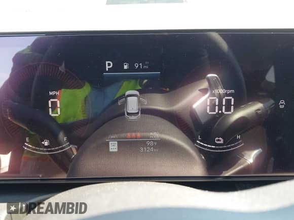 2025 Hyundai Tucson Blue with VIN KM8JBDD17SU346448, listed as a IAAI auction lot 42939235 with 3,124 mi miles and . Bid and sale history available at DreamBid. Image 7.