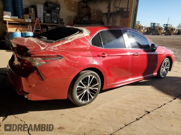 2019 Toyota Camry SE z VIN 4T1B11HK7KU249646, wystawiony jako Copart lot #80287225 z przebiegiem Nie podano mil oraz Szkoda całkowita • Salvage title. Historia ofert i sprzedaży dostępna na DreamBid. Obrazek 3.