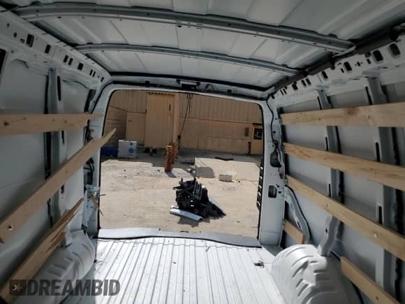 2025 Chevrolet Express Cargo with VIN 1GCWGAFP0S1160635, listed as a Copart auction lot 68687355 with Not provided miles and Clean title. Bid and sale history available at DreamBid. Image 10.