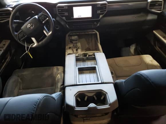 2024 Toyota Tundra SR5 with VIN 5TFLA5ECXRX027026, listed as a Copart auction lot 63006964 with 3,683 mi miles and Salvage title. Bid and sale history available at DreamBid. Image 8.