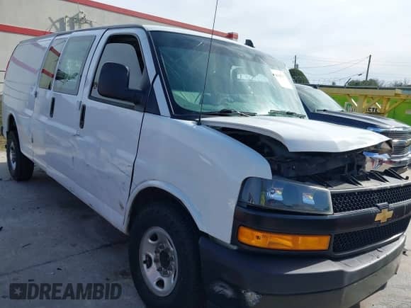 2020 Chevrolet Express Cargo с VIN 1GCWGBFG2L1153290, выставлен на аукционе IAAI как лот 41564303 с пробегом 188 279 миль миль и . История ставок и продаж доступна на DreamBid. Изображение 1.