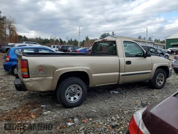2004 GMC Sierra 1500 SLE с VIN 1GTEK14T34Z198486, выставлен на аукционе Copart как лот 79709074 с пробегом 107 321 миль миль и Чистый • Clean title. История ставок и продаж доступна на DreamBid. Изображение 3.