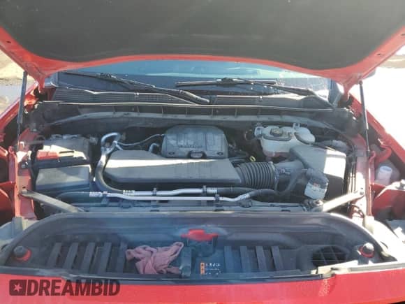 2020 GMC Sierra 1500 Elevation with VIN 1GTR9CEK9LZ161651, listed as a Copart auction lot 57206795 with 51,174 mi miles and Salvage title. Bid and sale history available at DreamBid. Image 11.