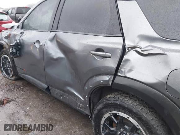 2023 Nissan Pathfinder Rock Creek with VIN 5N1DR3BD8PC275189, listed as a IAAI auction lot 41039839 with 50,058 mi miles and . Bid and sale history available at DreamBid. Image 14.