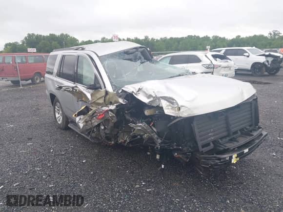 2019 Chevrolet Tahoe LS with VIN 1GNSKAKC2KR185738, listed as a IAAI auction lot 42325196 with Not provided miles and . Bid and sale history available at DreamBid. Image 1.