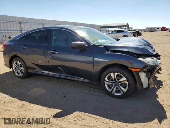 2016 Honda Civic LX z VIN 19XFC2F58GE208290, wystawiony jako Copart lot #81963795 z przebiegiem 53 578 mil mil oraz Szkoda całkowita • Salvage title. Historia ofert i sprzedaży dostępna na DreamBid. Obrazek 4.