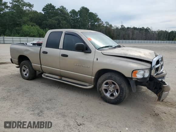 2005 Dodge 1500 SLT z VIN 1D7HA18N85J570678, wystawiony jako Copart lot #70566155 z przebiegiem 130 942 mil mil oraz Szkoda całkowita • Salvage title. Historia ofert i sprzedaży dostępna na DreamBid. Obrazek 4.